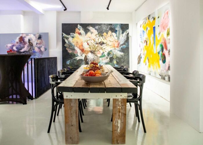 Imagine yourself working exclusively between art